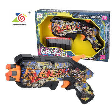    Juniors Printed Gun with 20 Nerf Bullets